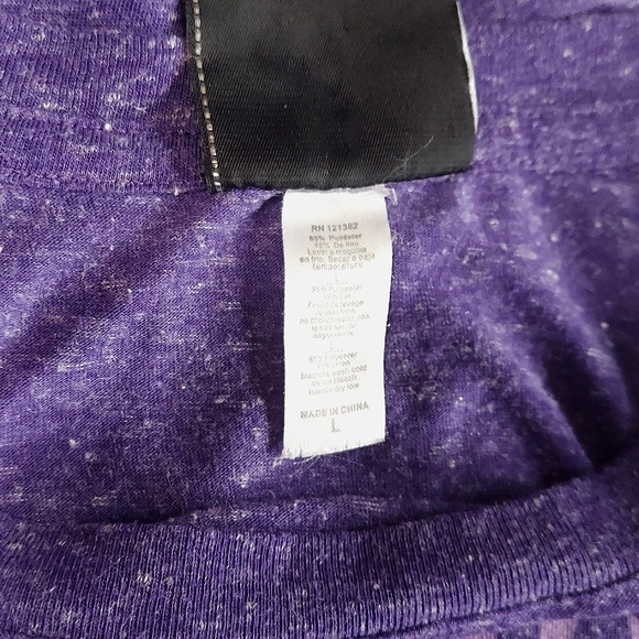 Women's Harley-Davidson Purple Knit Long Sleeve Logo Top - Picture 8 of 10